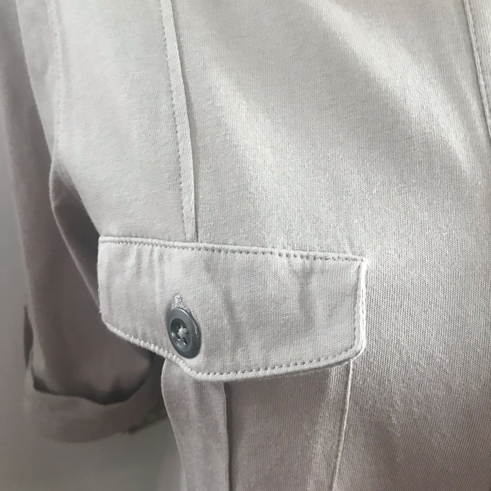 Style & Co. Button-up Top - Size LP - Picture 2 of 9